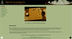 Desktop Screenshot of gameofgo.info